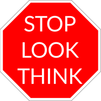 STOP-LOOK-THINK