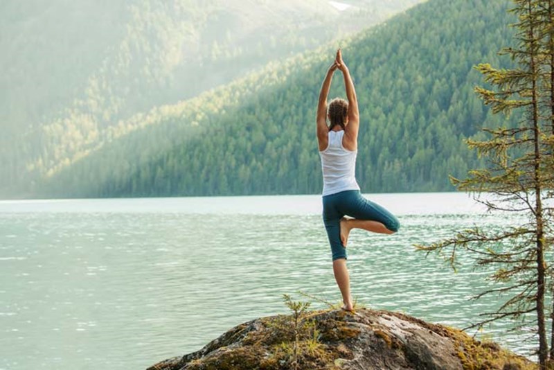 Yoga on the Lake